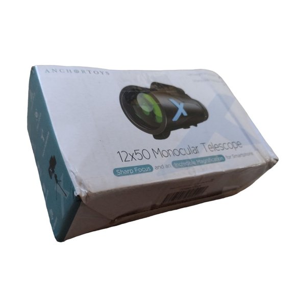 Monocular Telescope 12x50 with Smartphone Adapter Anchor Toys - Picture 8 of 8